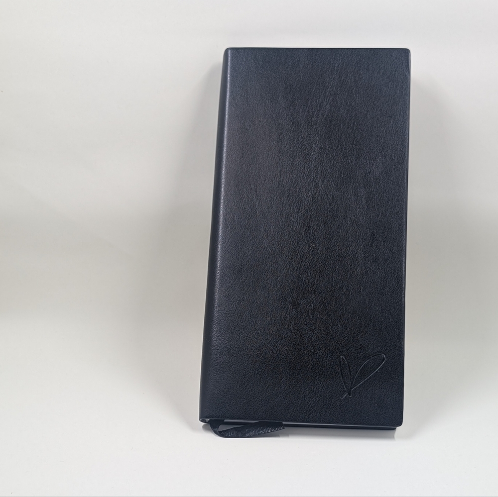 Black Office Planner with Sleek Minimalist Design